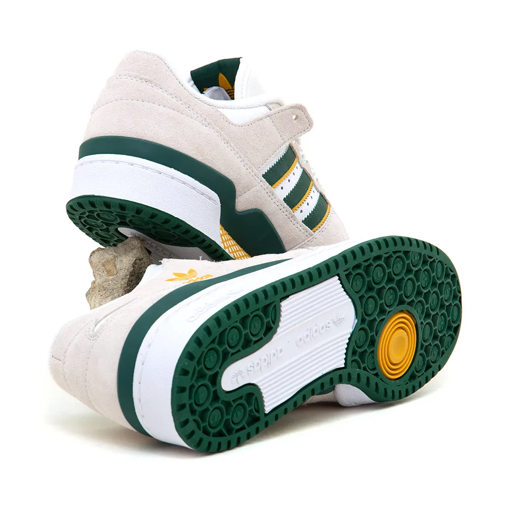 Forum 84 Low ADV (Crystal White / Dark Green / Preloved Yellow) (S)