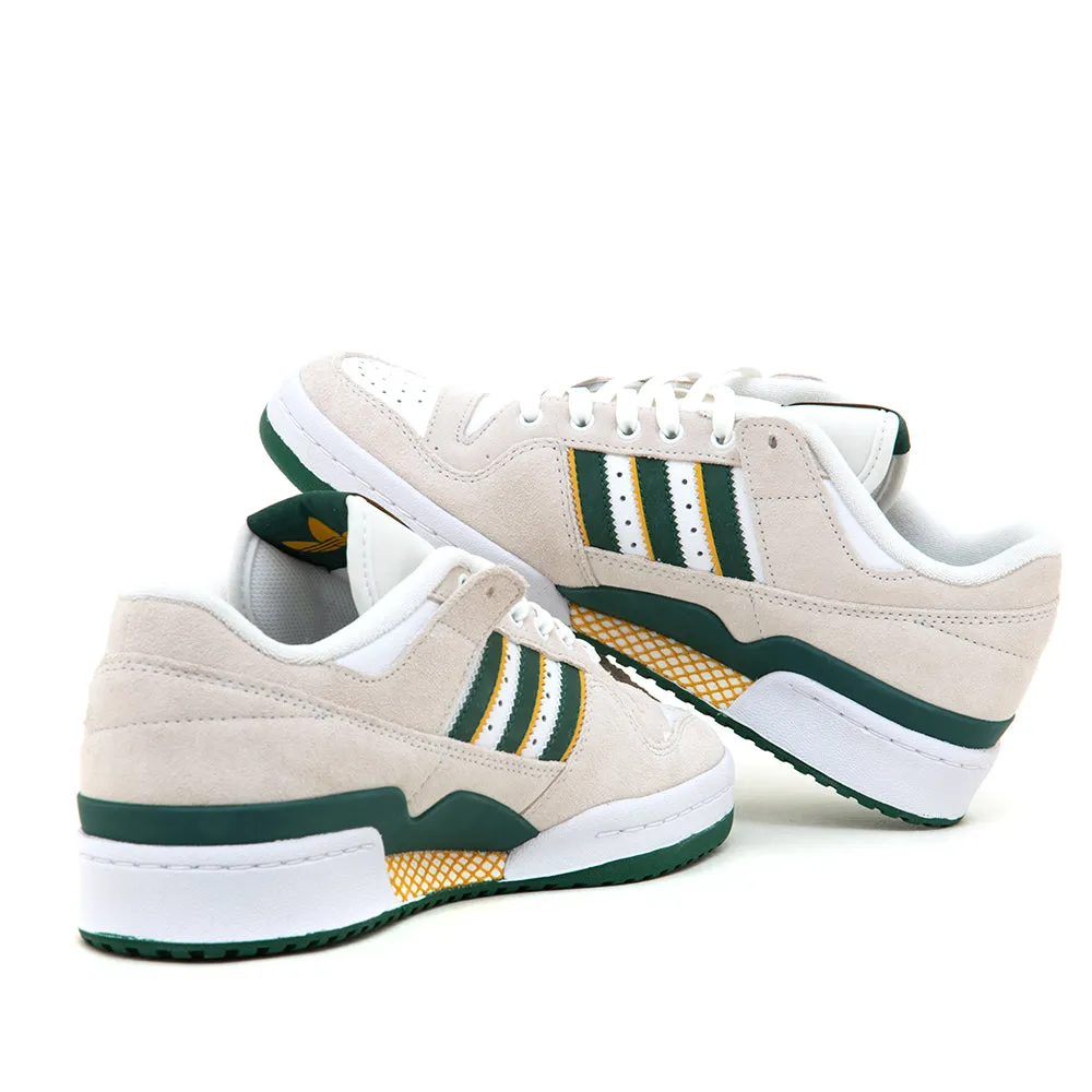 Forum 84 Low ADV (Crystal White / Dark Green / Preloved Yellow) (S)