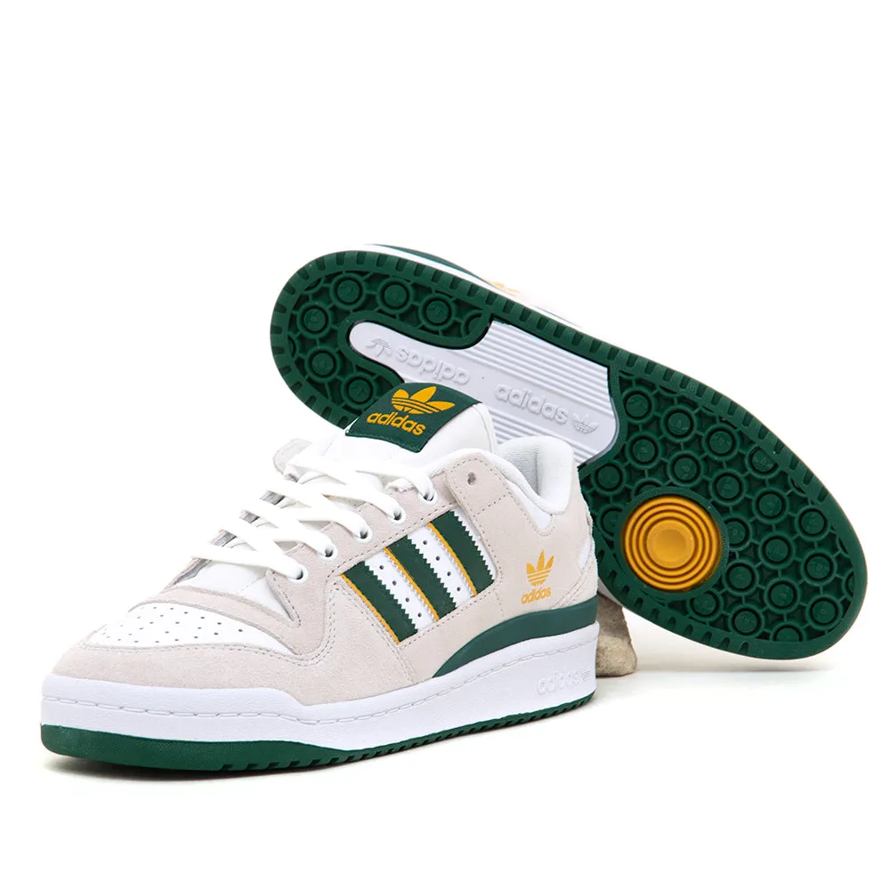 Forum 84 Low ADV (Crystal White / Dark Green / Preloved Yellow) (S)