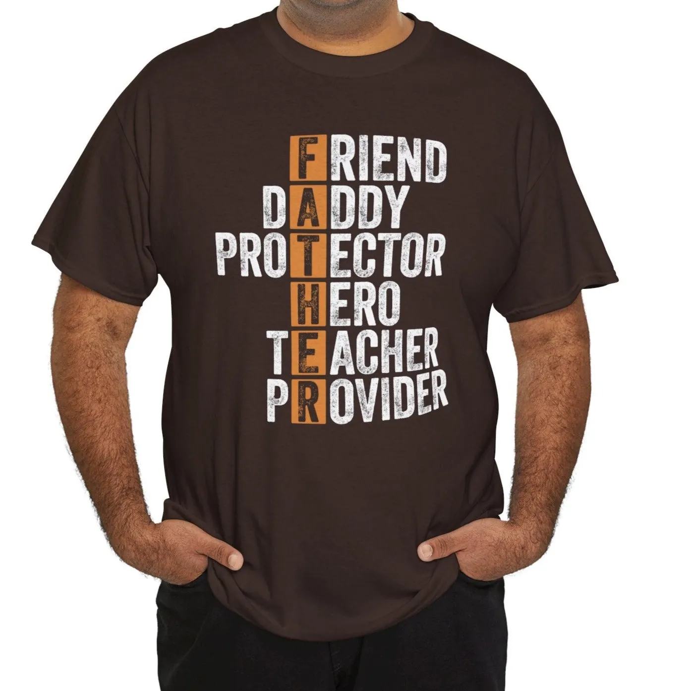 Friend, Daddy, Protector | Cotton Tee