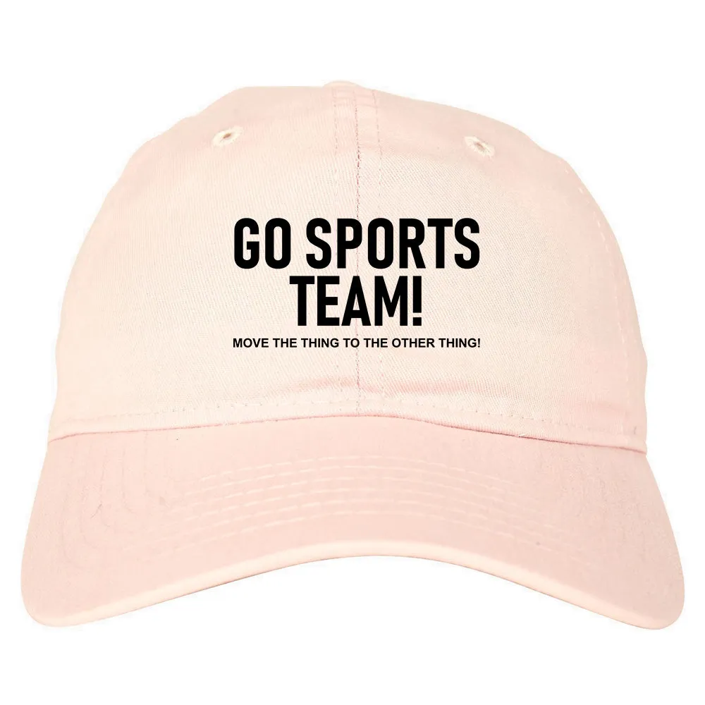 Go Sports Team Funny Mens Dad Hat