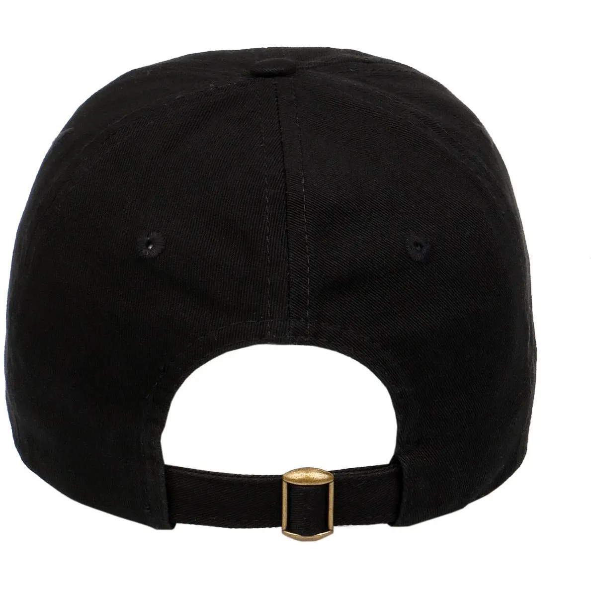 Grommet and Ring on Unstructured Dad Hat Strapback