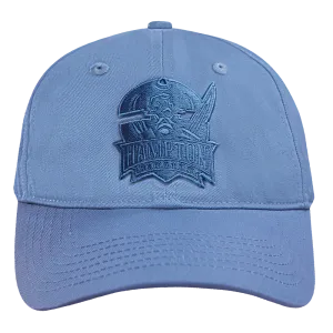 HAMPTON UNIVERSITY NEUTRAL DAD HAT (STEEL BLUE)