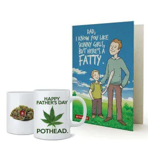 HAPPY FATHER'S DAY MUG   CARD COMBO