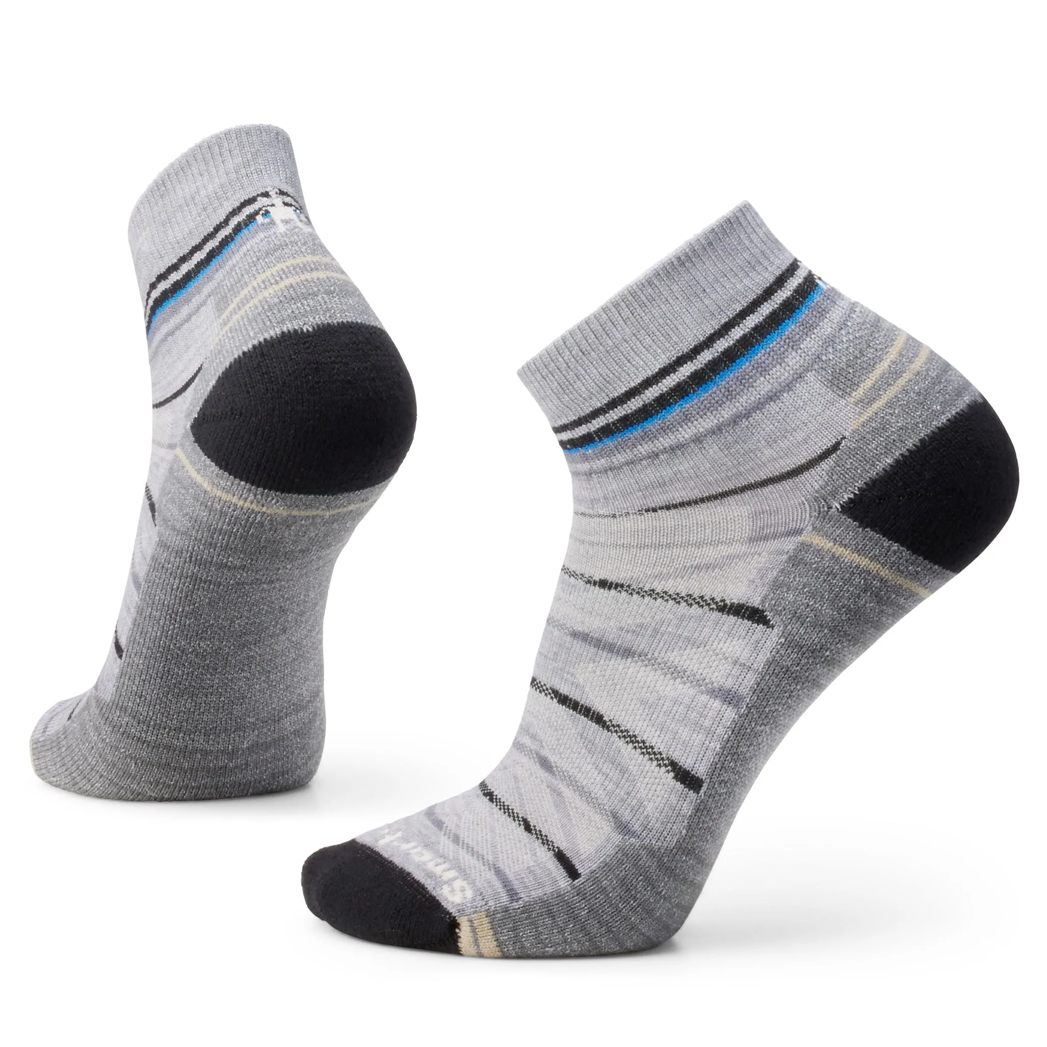 Hike Light Cushion Pattern Ankle Socks Men's S24