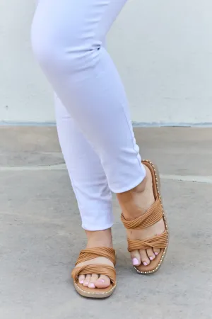 Honey Apple Twist Vegan Leather Sandals