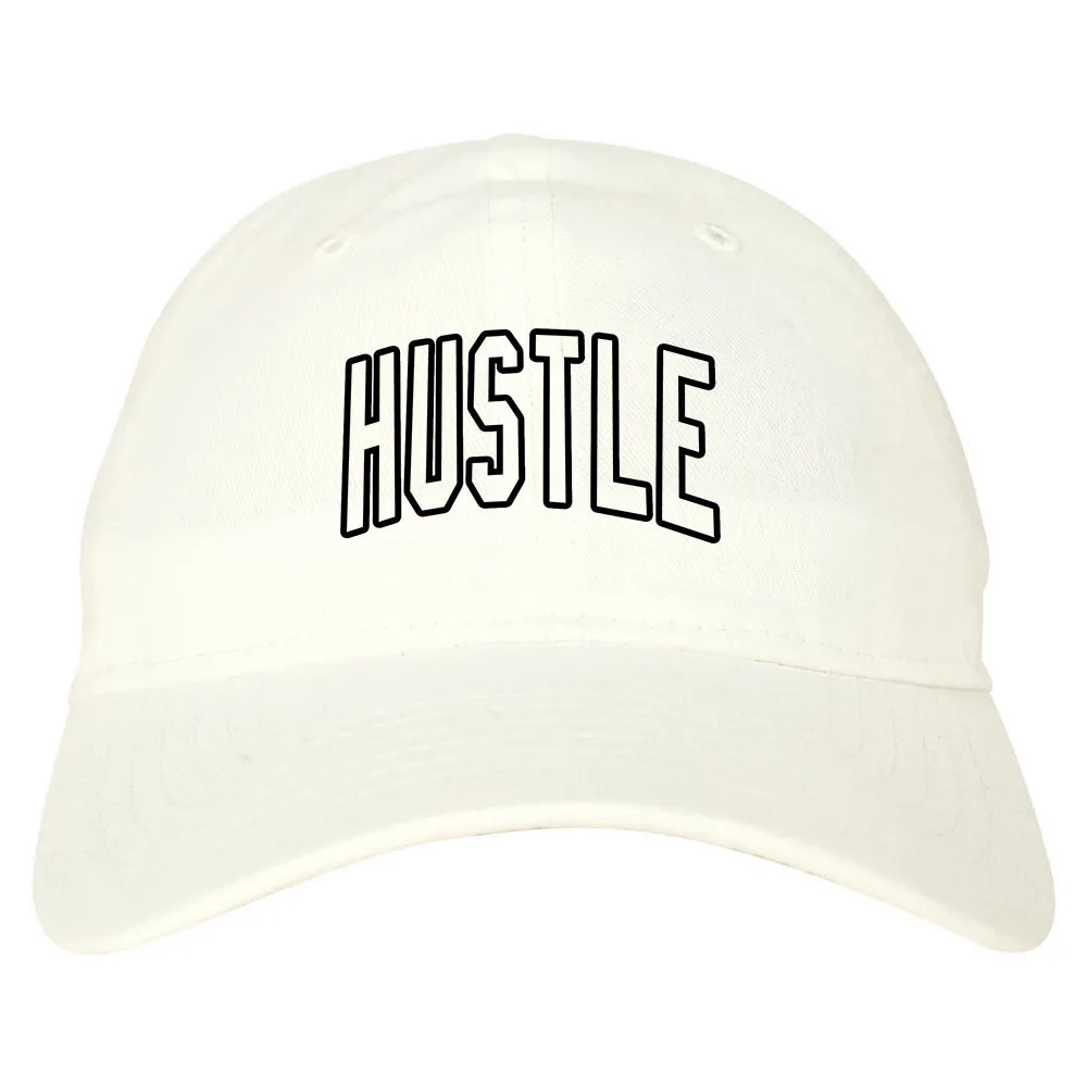 Hustle Outline Mens Dad Hat