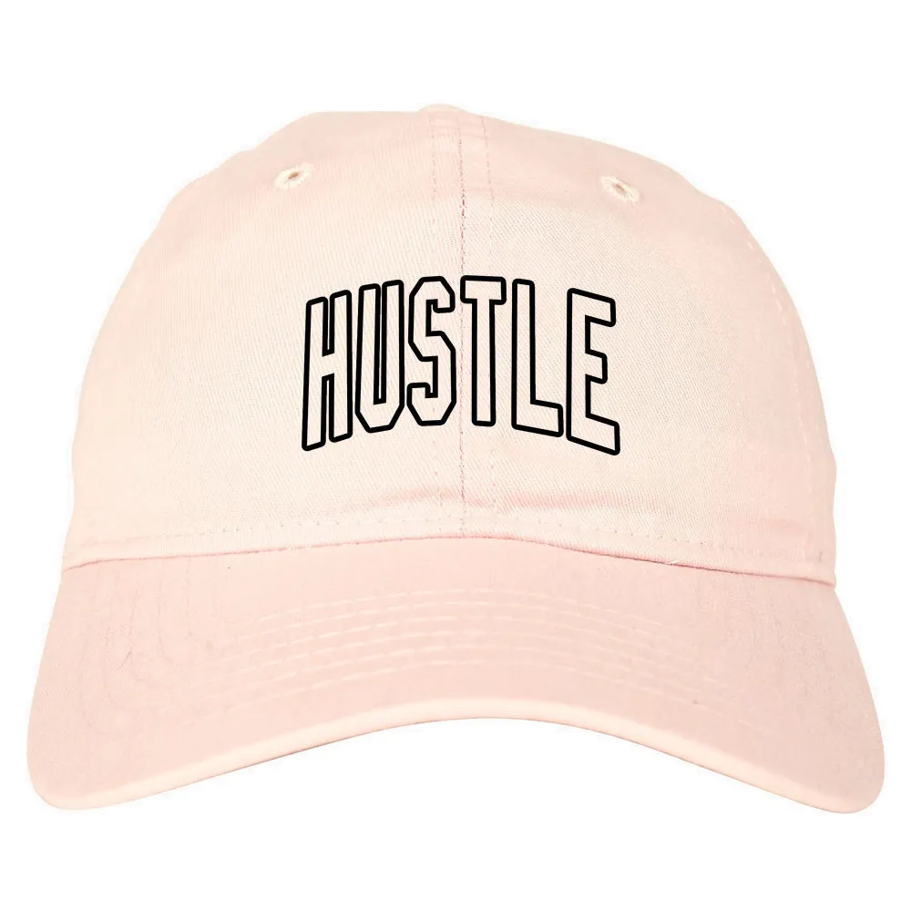 Hustle Outline Mens Dad Hat