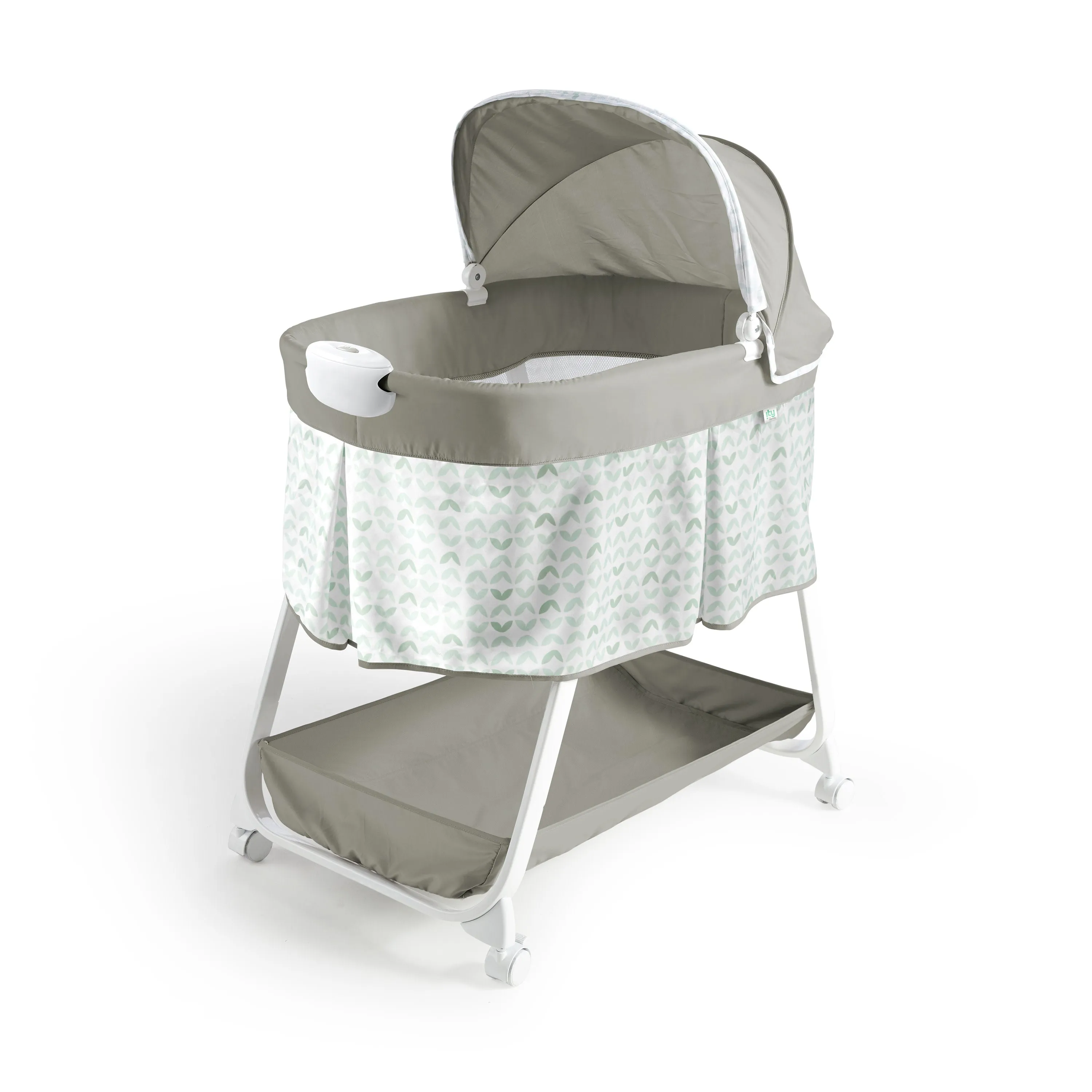 Ity by Ingenuity Snuggity Snug Soothing Vibrations Bassinet, Nimbu