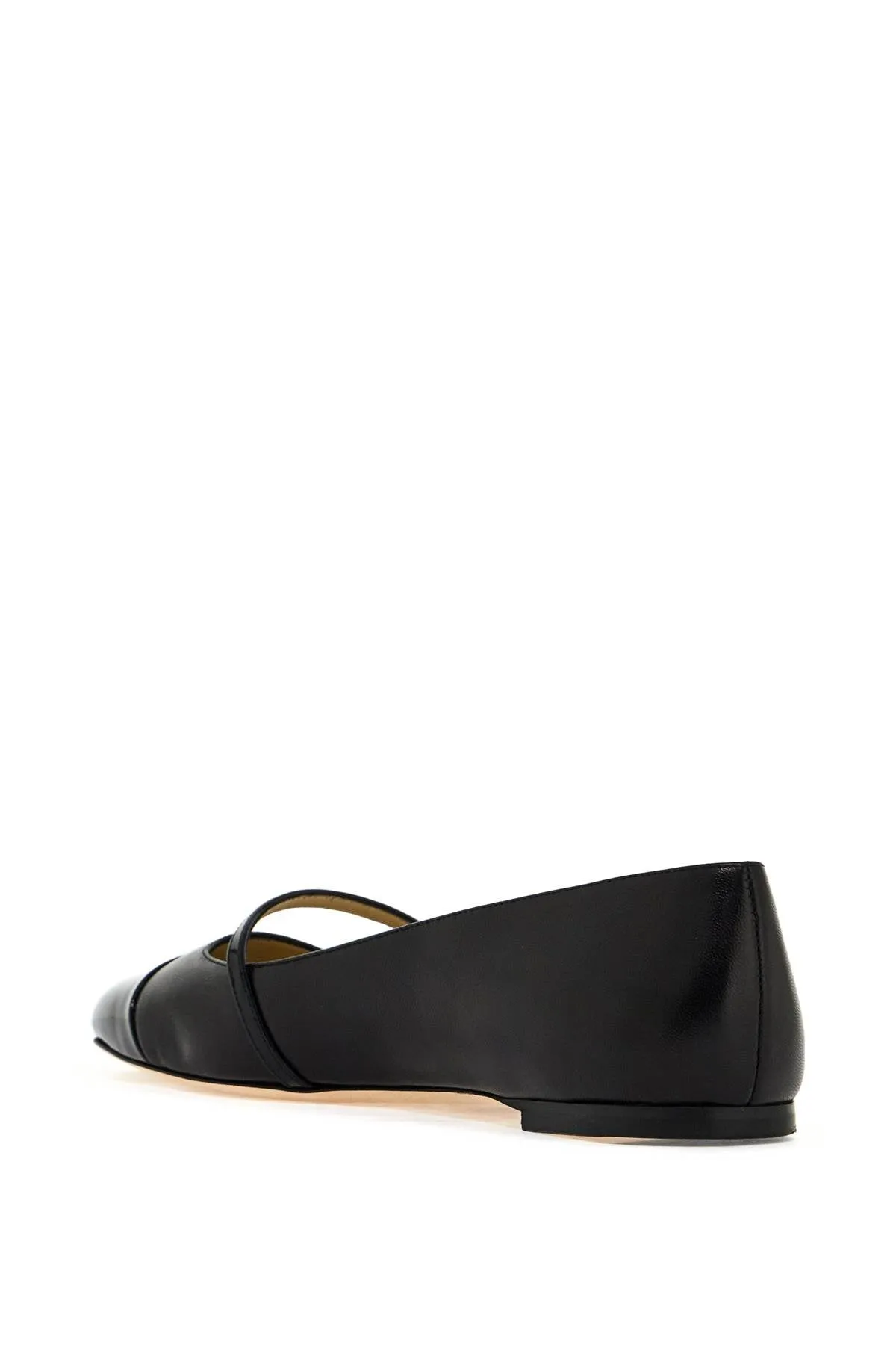 JIMMY CHOO Elegant Pointed Toe Ballerina Flats