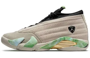 Jordan Air Jordan 14 Vintage Basketball Women, Grey/Green