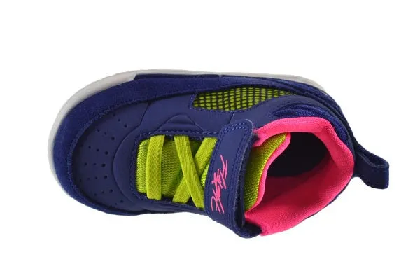 Jordan Flight 9.5 GT Toddler Shoes Deep Royal Blue/Green/Hyper Pink/White