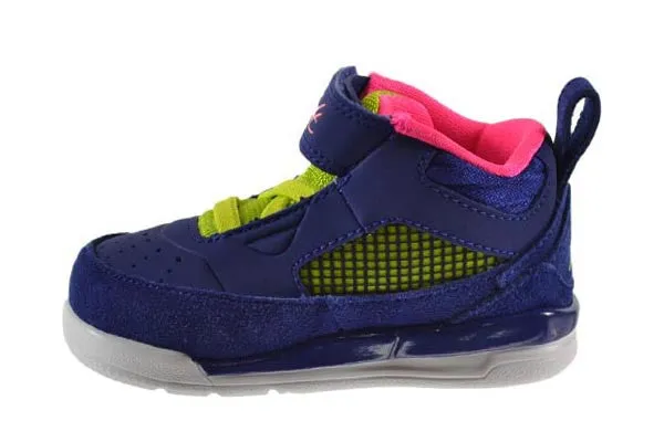 Jordan Flight 9.5 GT Toddler Shoes Deep Royal Blue/Green/Hyper Pink/White