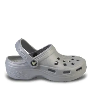 Kids' Beach Dawgs Clogs - Silver