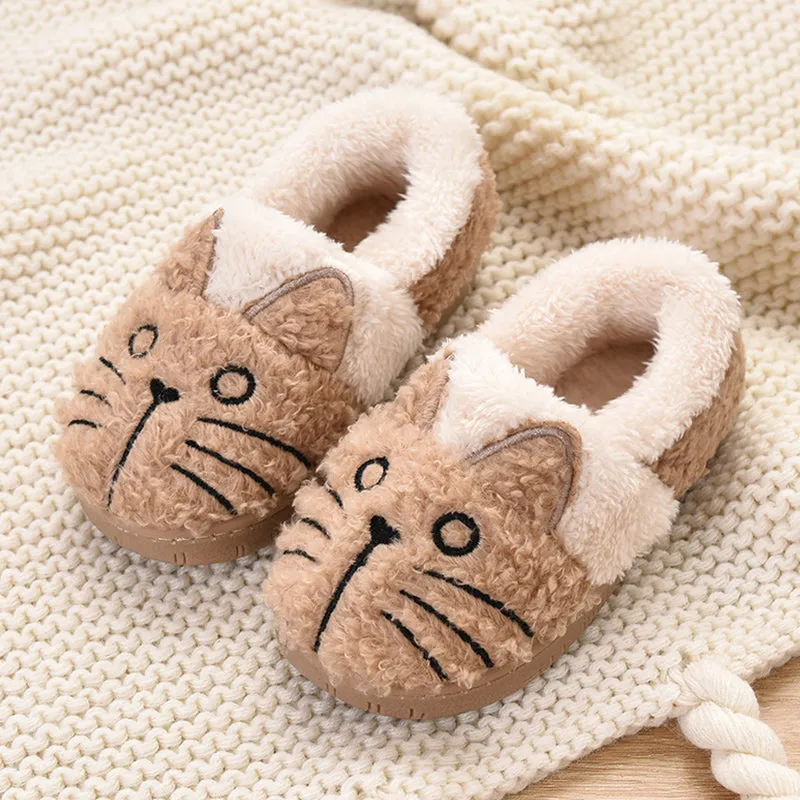 Kitten Slippers for Toddlers