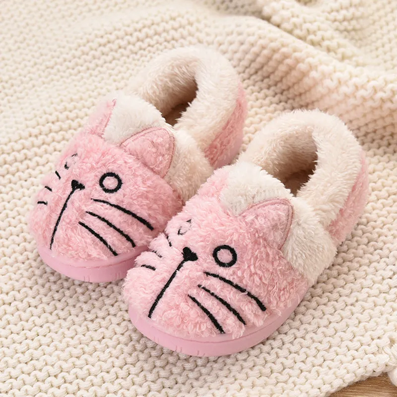 Kitten Slippers for Toddlers