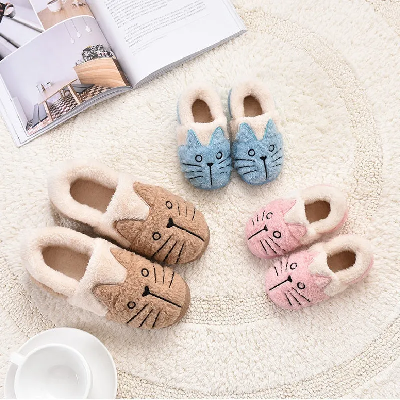 Kitten Slippers for Toddlers