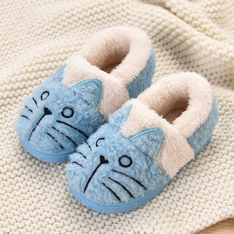 Kitten Slippers for Toddlers