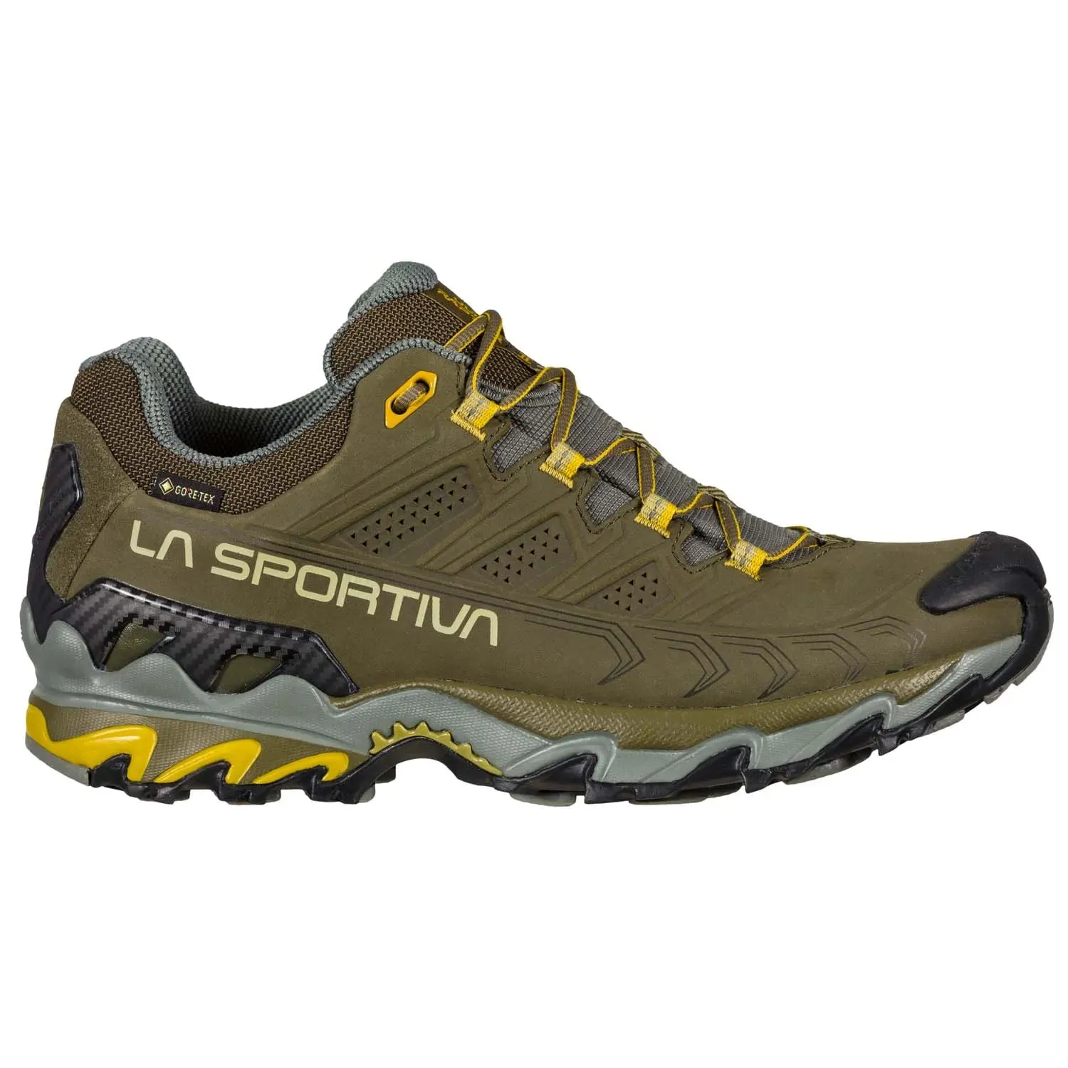 La Sportiva Ultra Raptor II Leather Wide GTX Mens Hiking Shoe - Ivy/Cedar