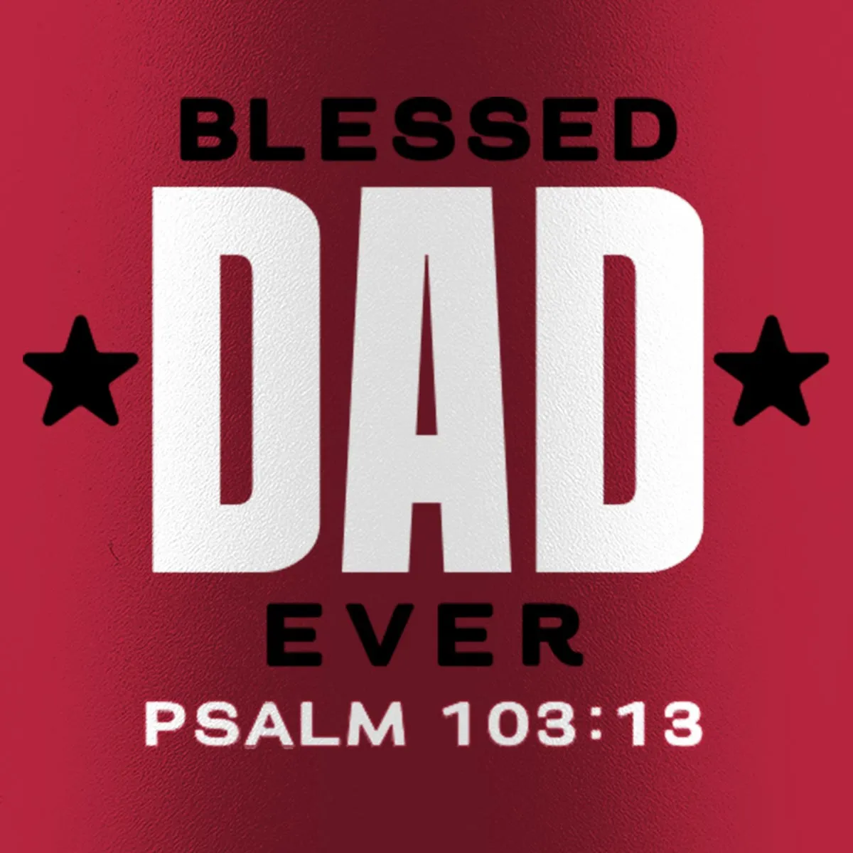 Light Source 40 oz Stainless Steel Mug With Straw Blessed Dad