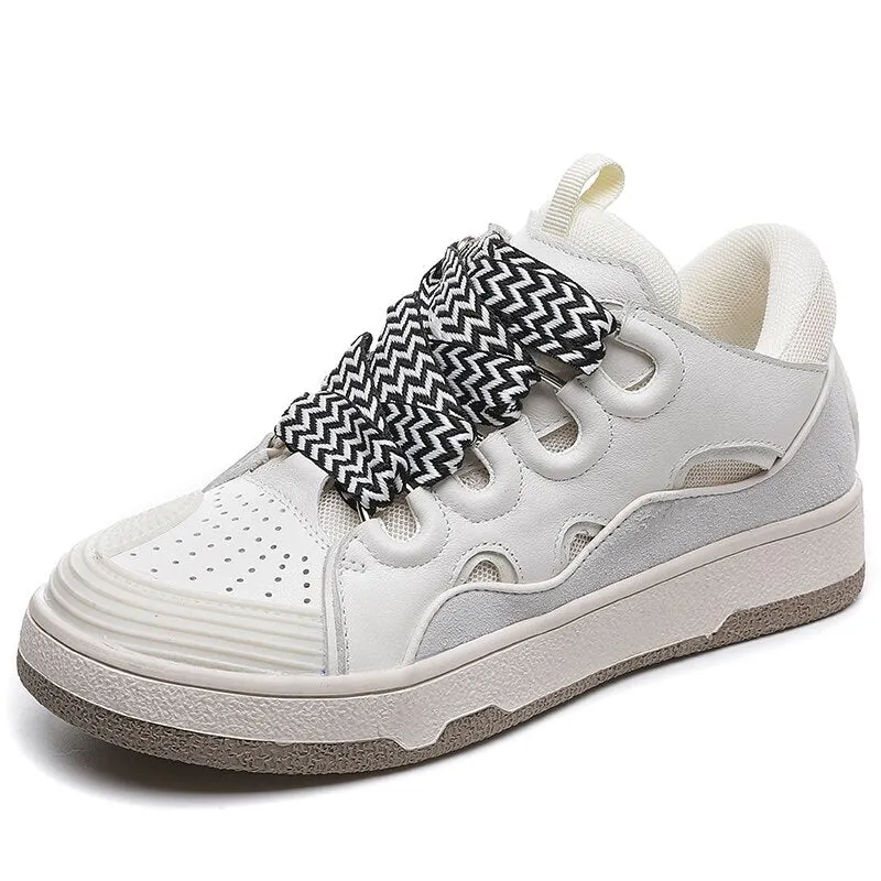 Linnea Chunky Lace Sneakers - 3 Colors