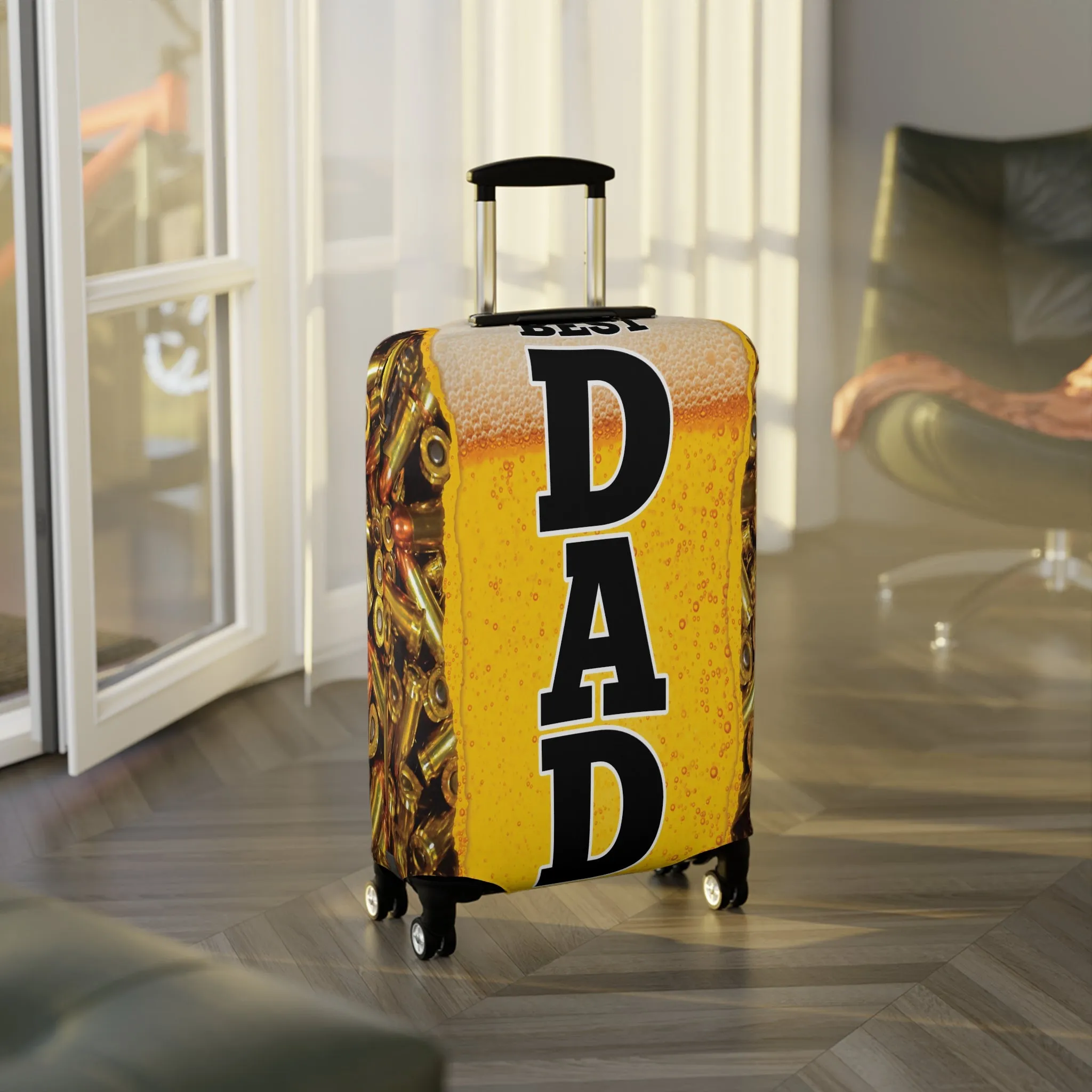 Luggage Cover, Best Dad Ever, awd-221