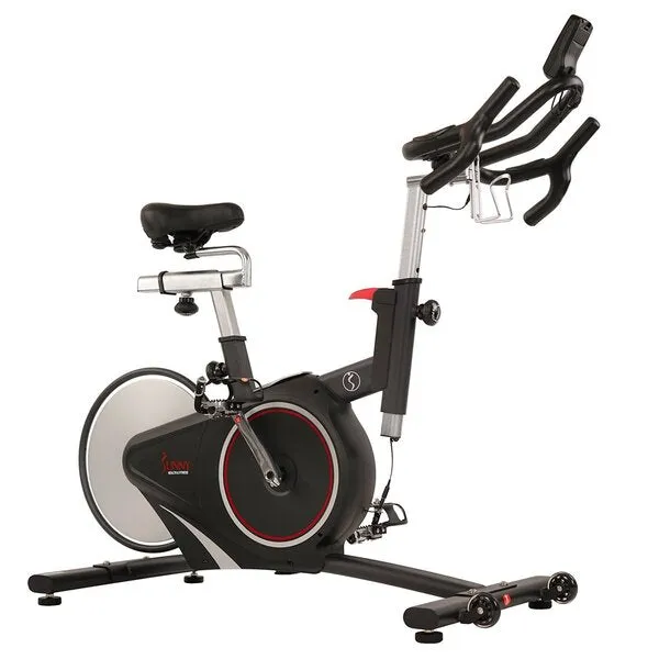 Magnetic Rear Belt Drive Stationary Bike with Cadence Sensor