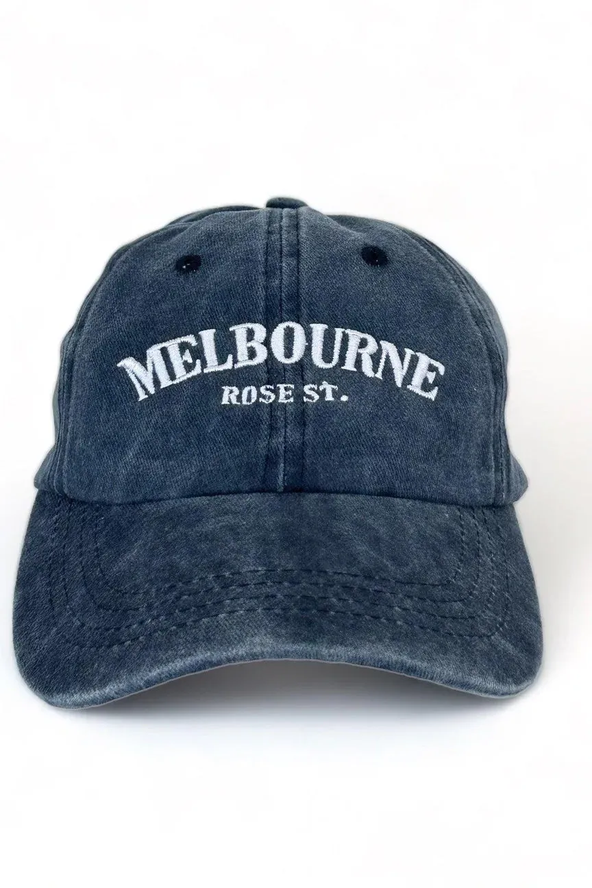 Melbourne Cap | Washed Navy