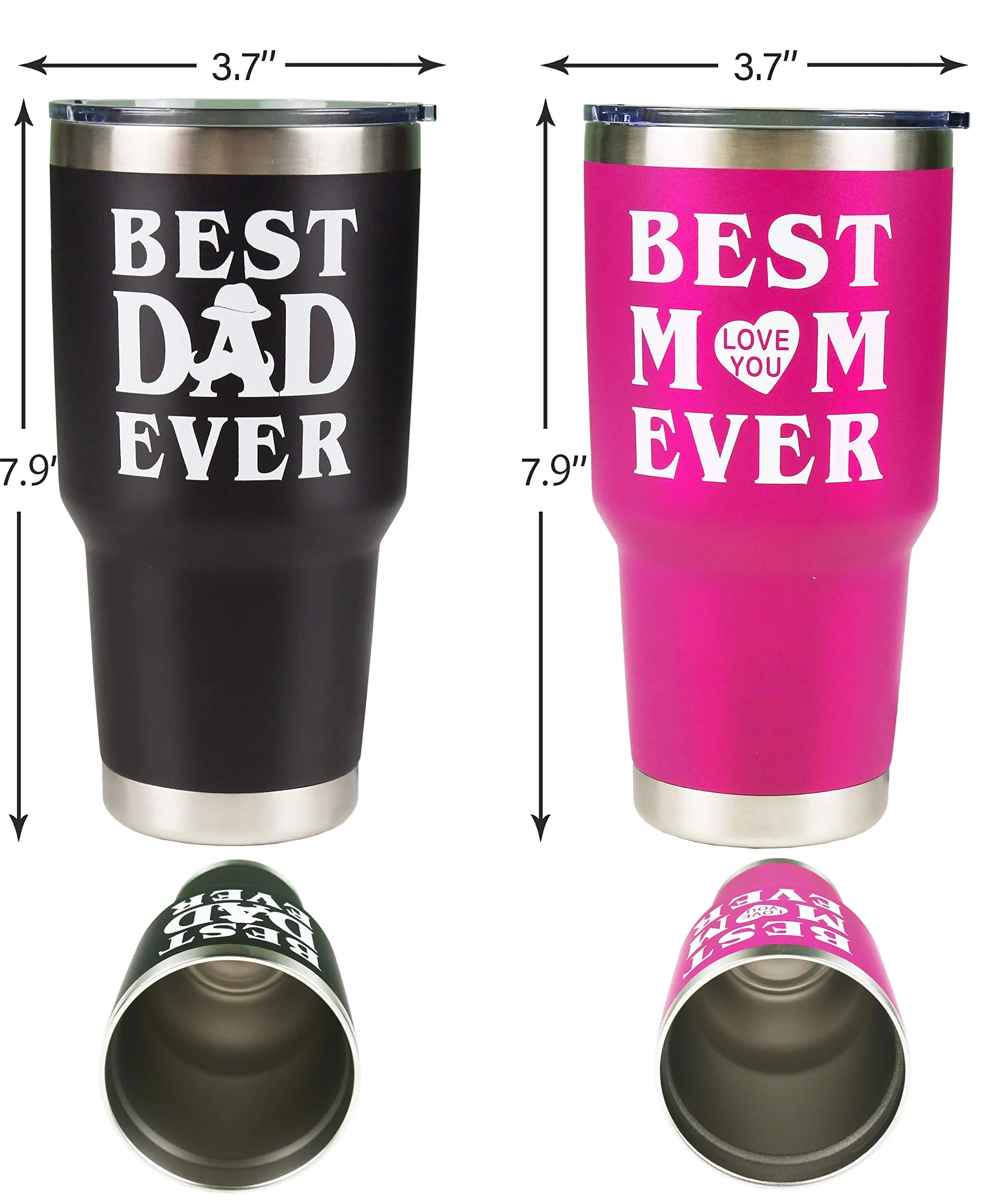 Mom and Dad Tumbler Set,Mom and Dad Tumbler,Gifts for Mom and Dad Anniversary,Gifts