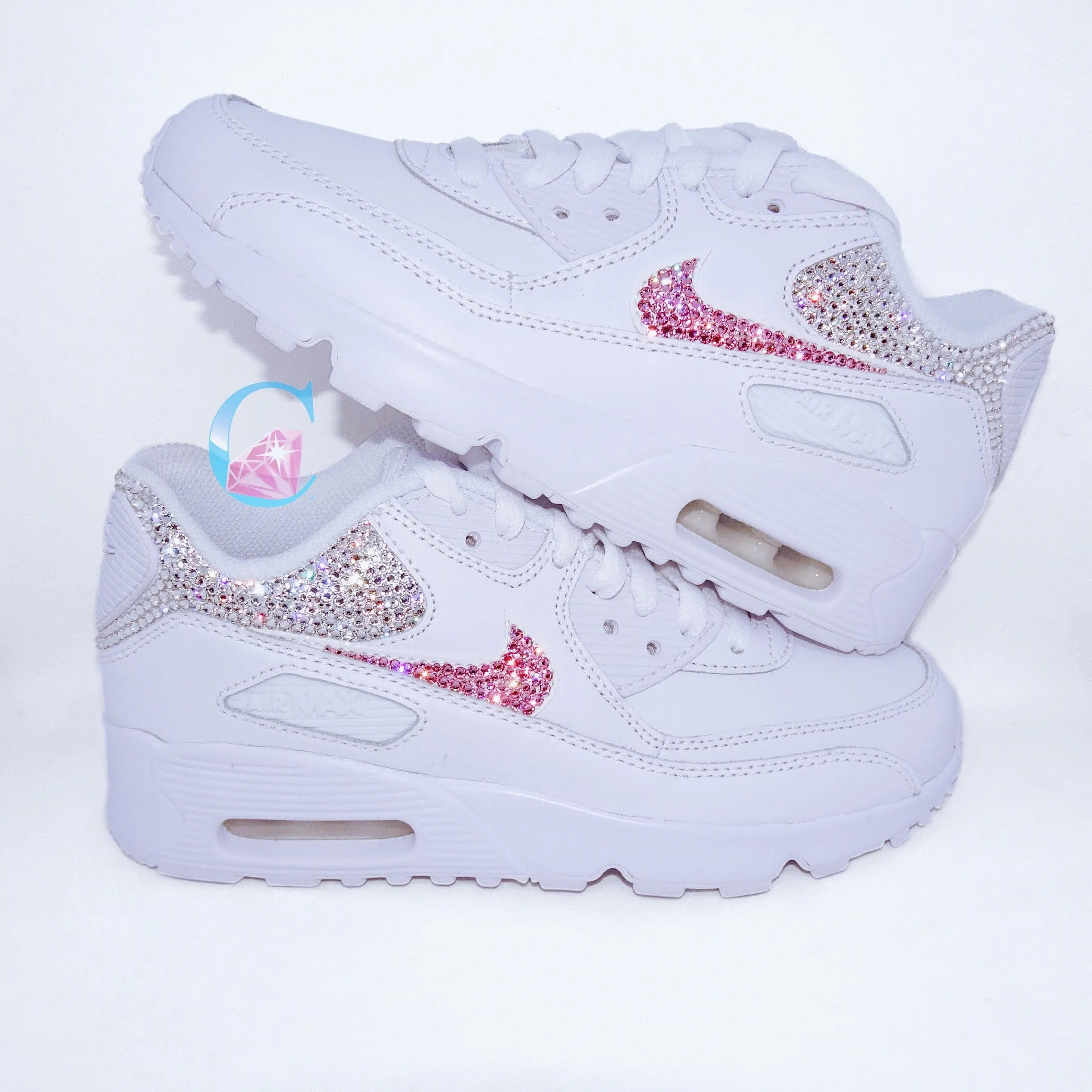 Nike Air Max 90’s - Lt Rose/Crystal *