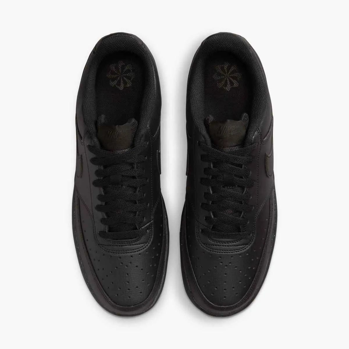 Nike - Court Vision Low Next Nature (Black/Black-Black)