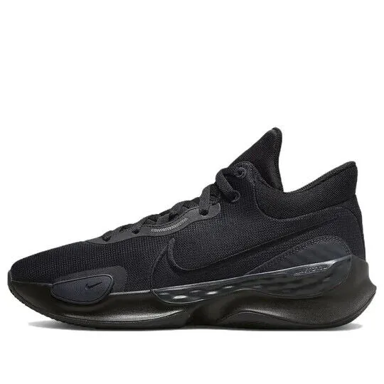 Nike Renew Elevate 3 DD9304-001 Men's Black Anthracite Basketball Shoes D9