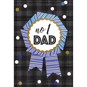 Number 1 Dad Father's Day Card