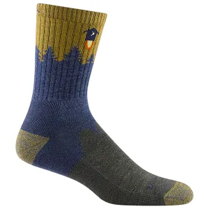 Number 2 Micro Crew Midweight Hiking Sock - Denim