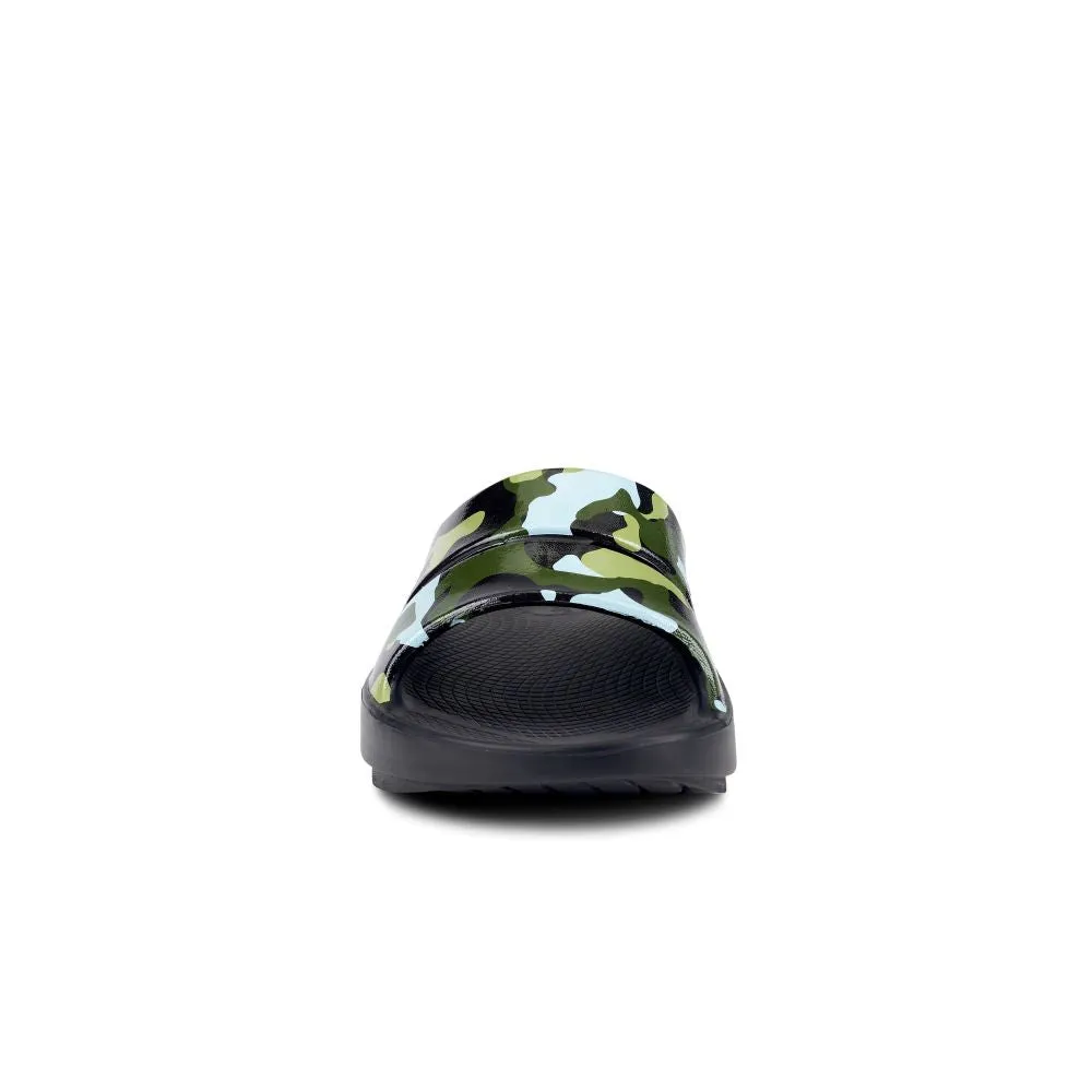 'OOFOS' Women's OOahh Slide Limited Edition - Jungle Camo