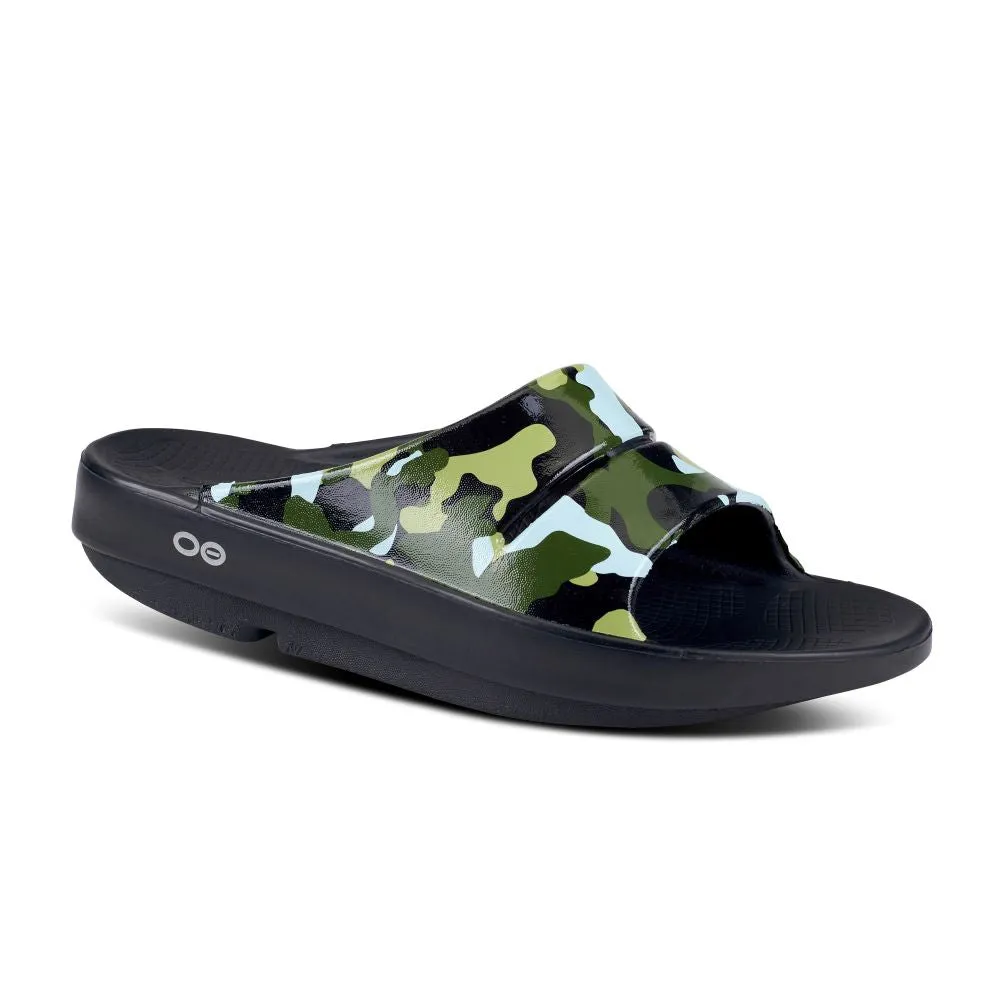 'OOFOS' Women's OOahh Slide Limited Edition - Jungle Camo