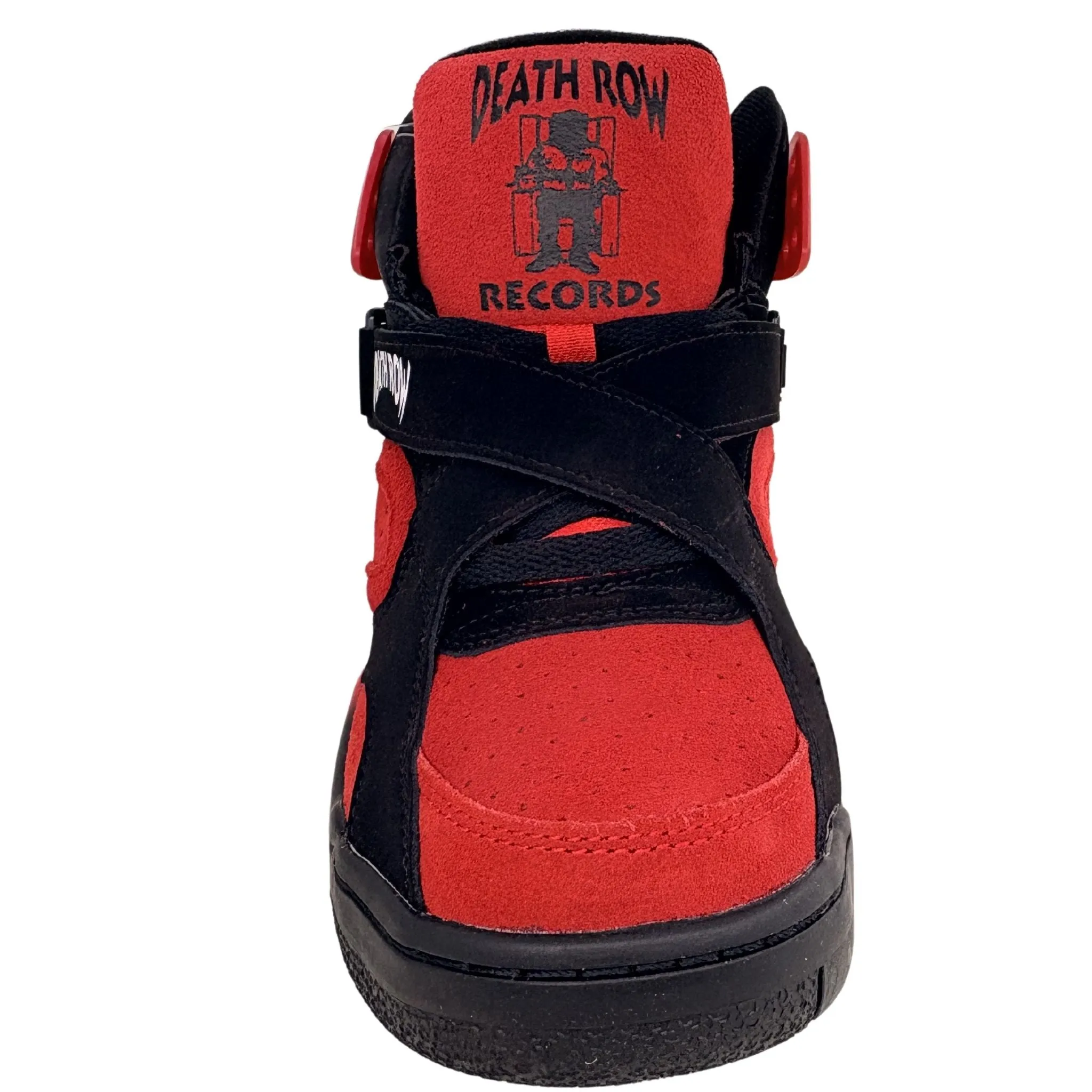 Patrick Ewing Athletics Men's 1BM01784 602 ROGUE X DEATH ROW RECORDS Red Black Basketball Shoes