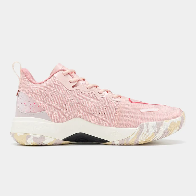 PEAK Basketball Shoes Triangle 2.0 Cushion Sneakers TAICHI Tech Applied ET31907A Pink