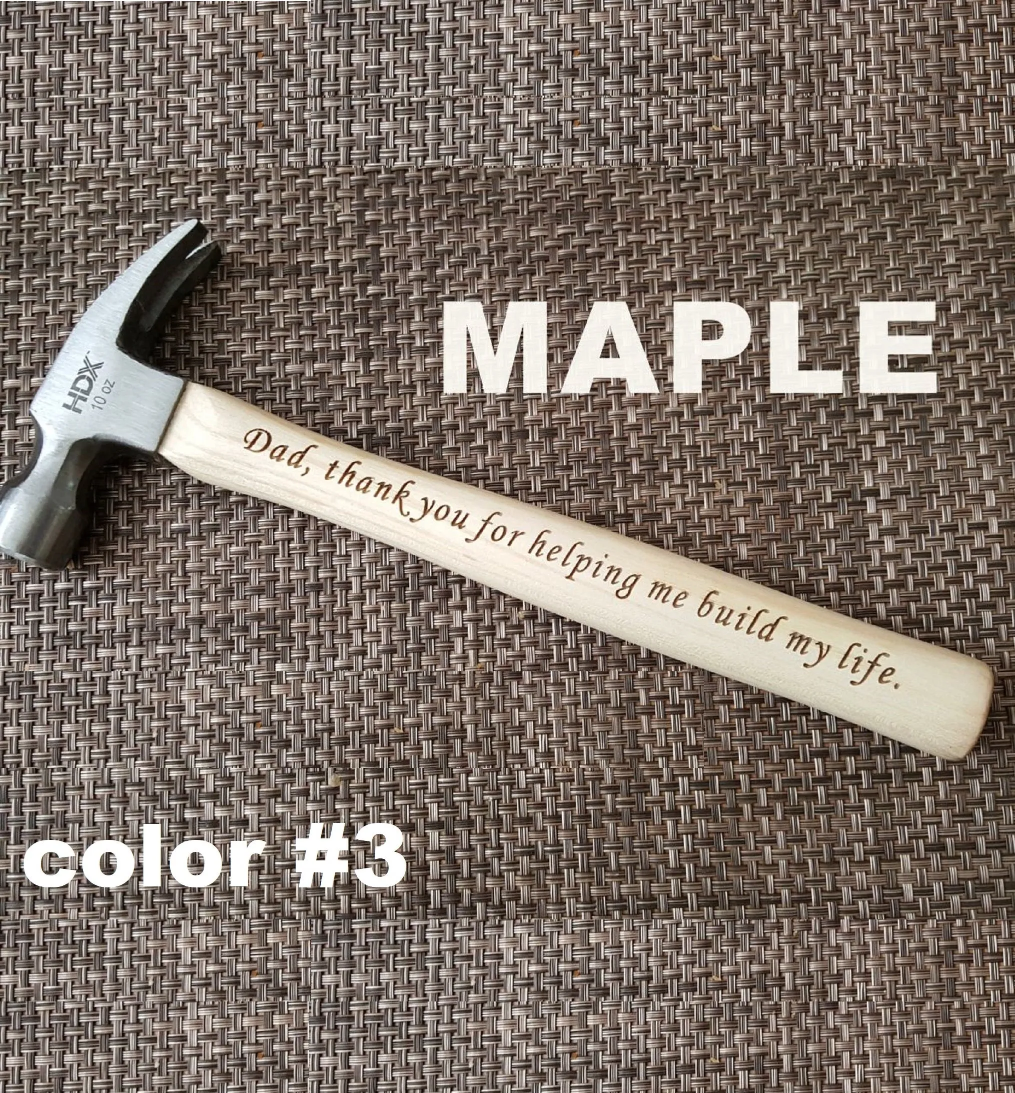 Personalized Gift - Engraved Hammer