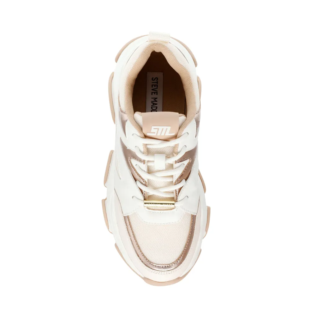 Progressive Sneaker CREAM ROSE GLD