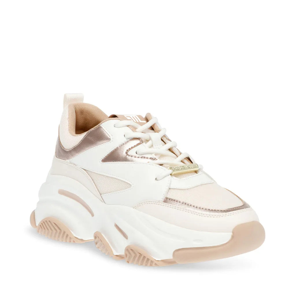 Progressive Sneaker CREAM ROSE GLD