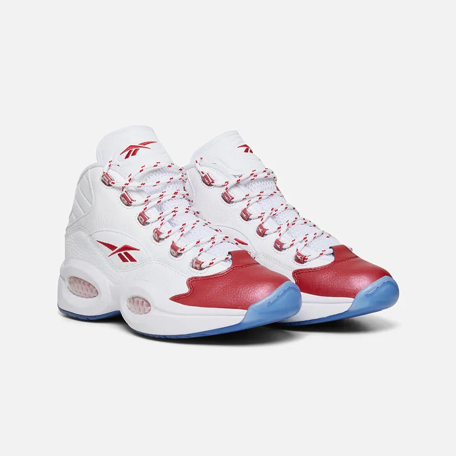 Question Mid White/Vector Red/White