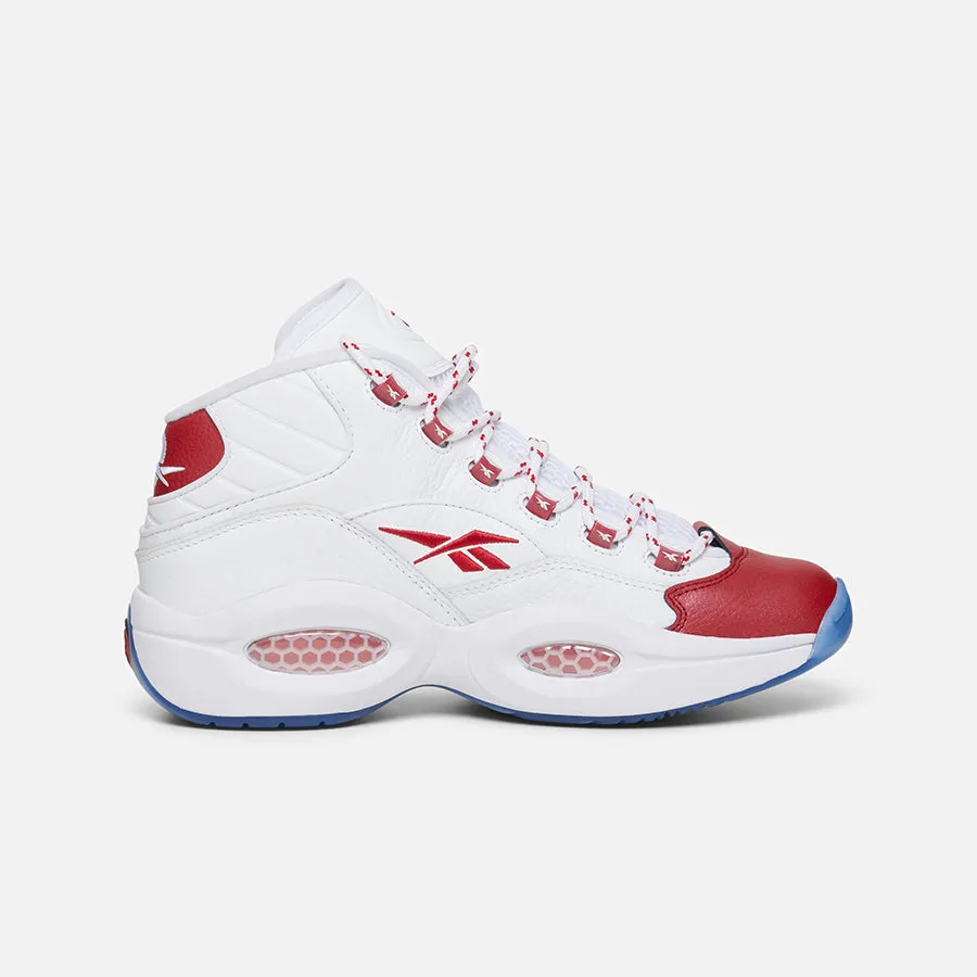 Question Mid White/Vector Red/White