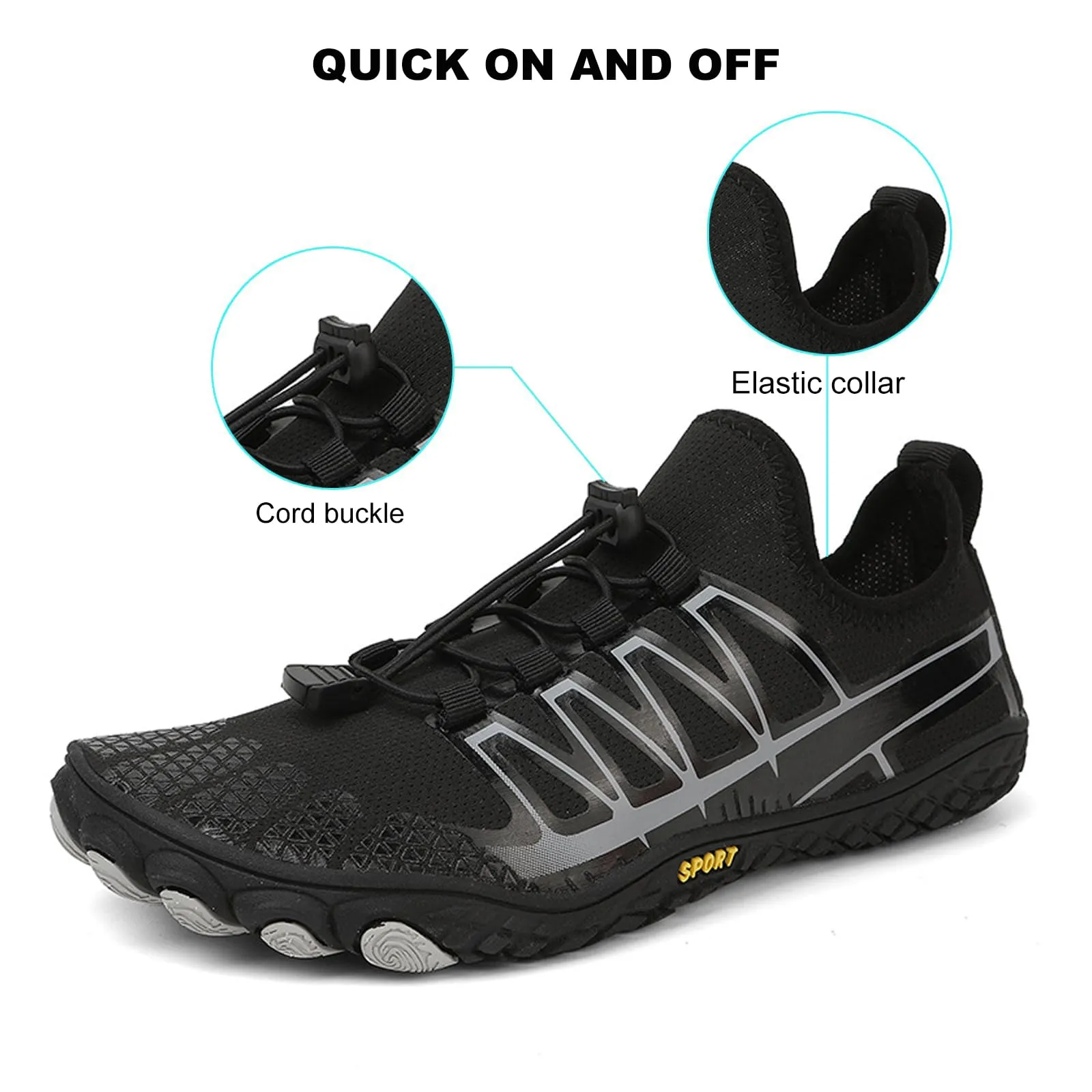 Quick Dry Barefoot Hiking Shoes Surf Lightweight Sneakers