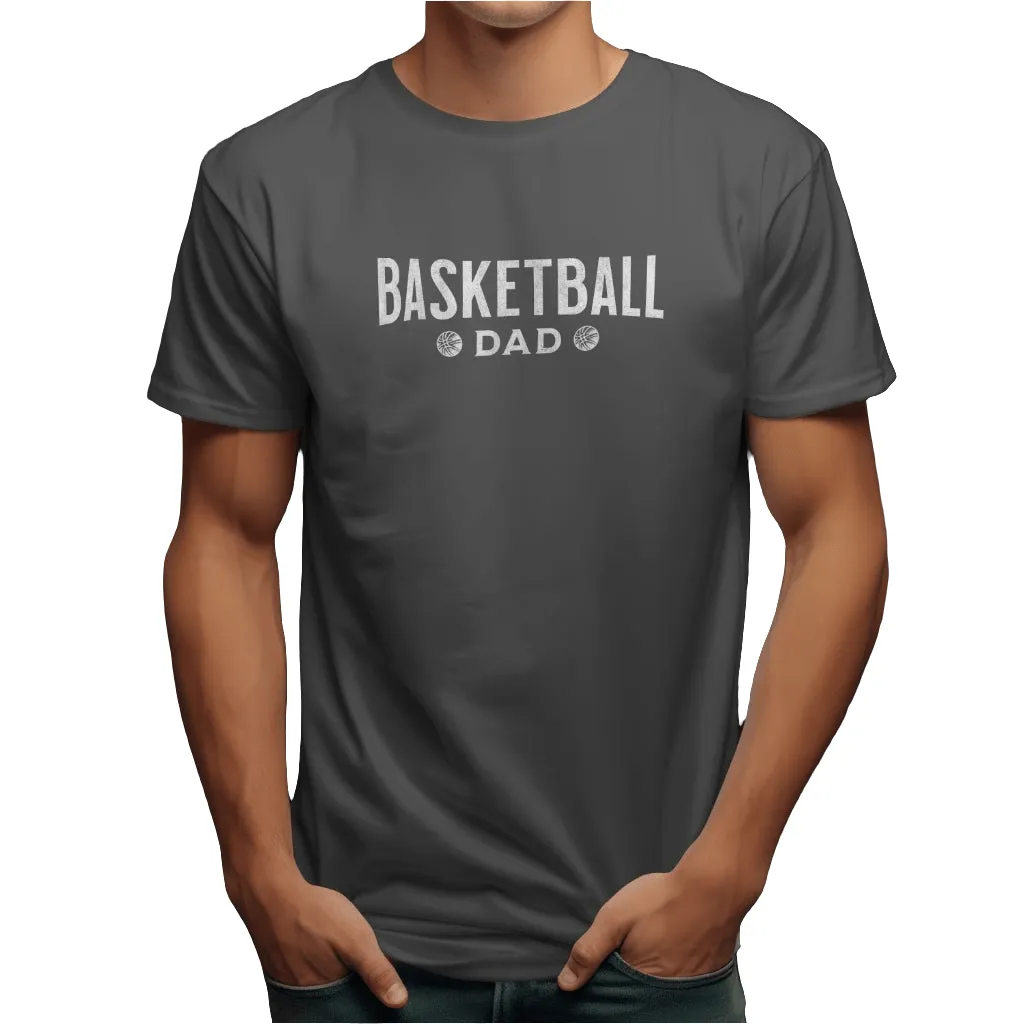 "Basketball Dad" Graphic T-Shirt - Perfect Gift for Basketball Dads