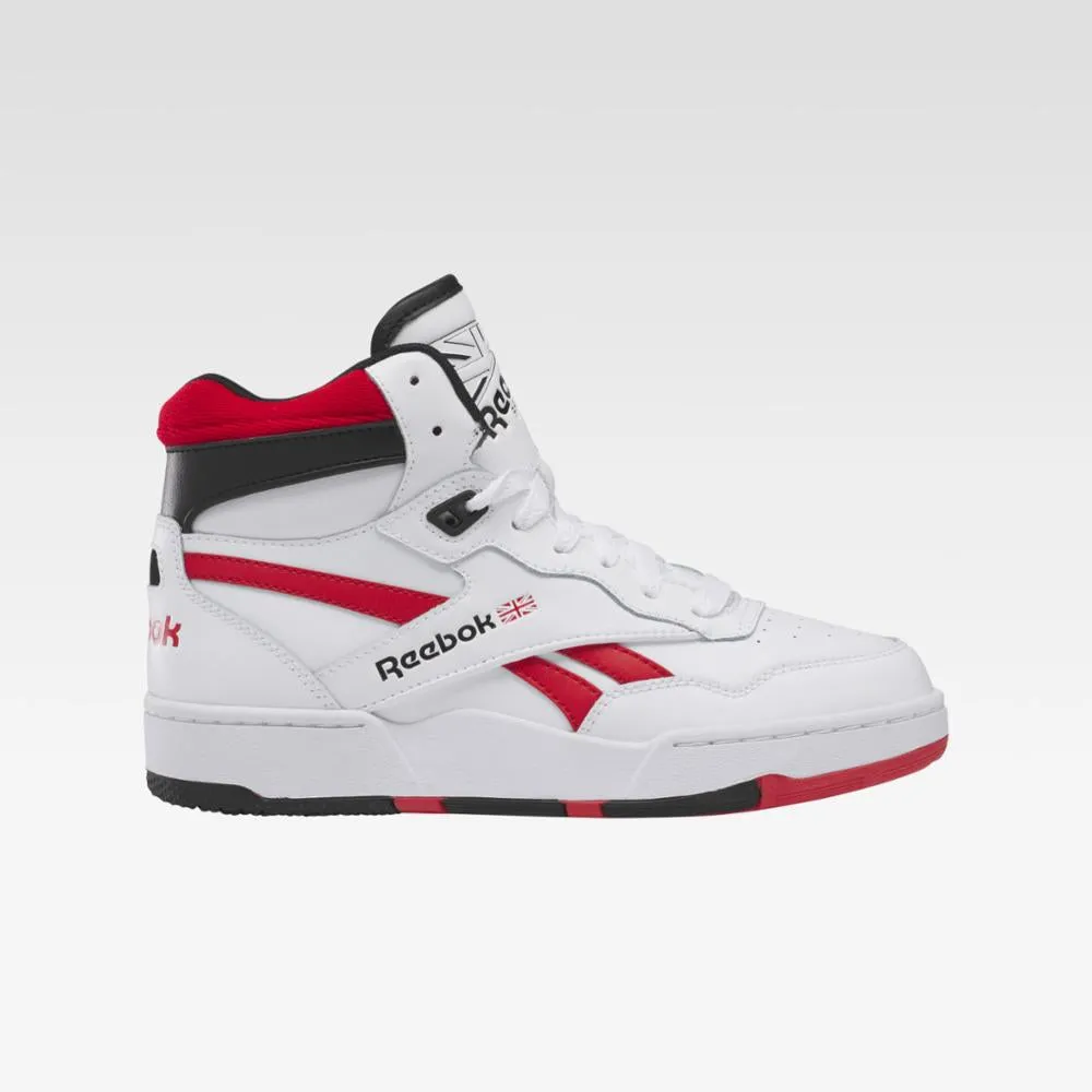 Reebok Footwear Kids BB 4000 II Mid Shoes - Grade School WHITE/VECRED/BLACK