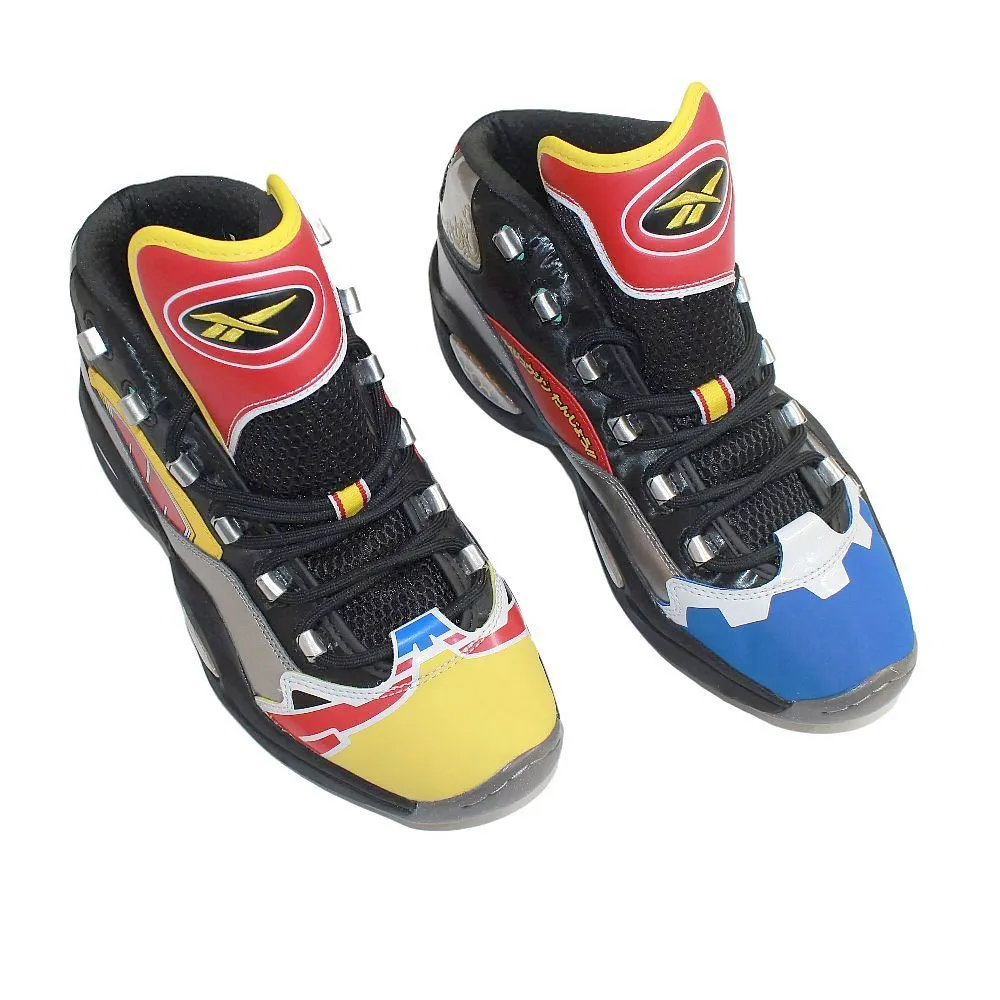 Reebok Power Rangers Question Mid Megazord Men's Basketball Shoes GY0590 Iverson