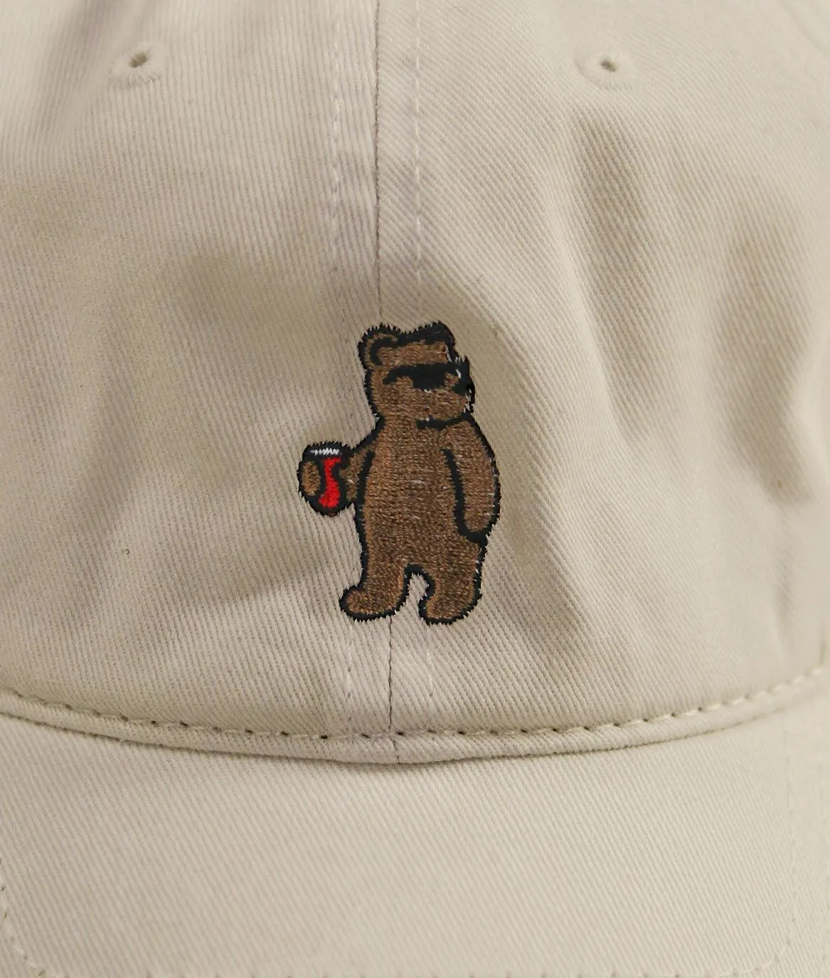 Riot Bear Embroidered Dad Hat