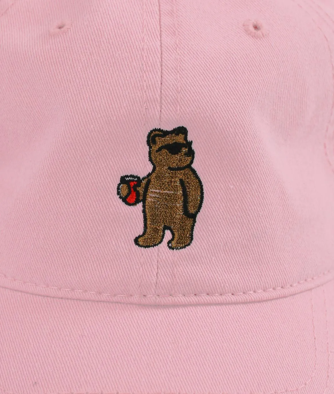 Riot Bear Embroidered Dad Hat