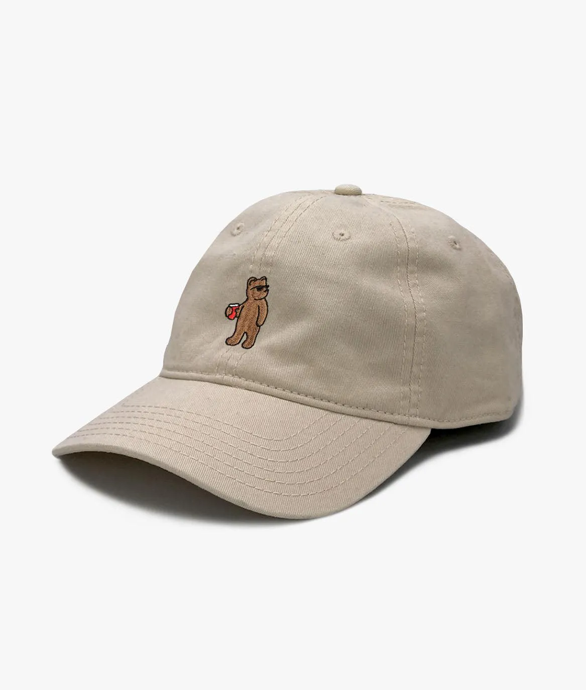 Riot Bear Embroidered Dad Hat